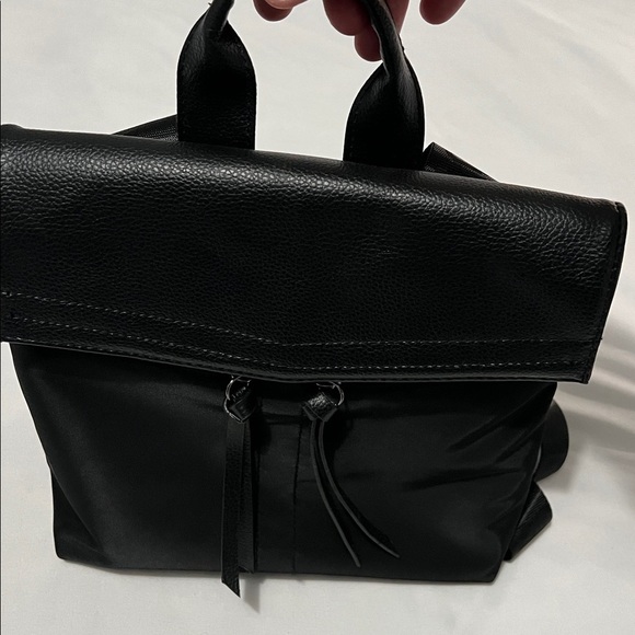 Botkier Black Vinyl Trigger Backpack main image 7